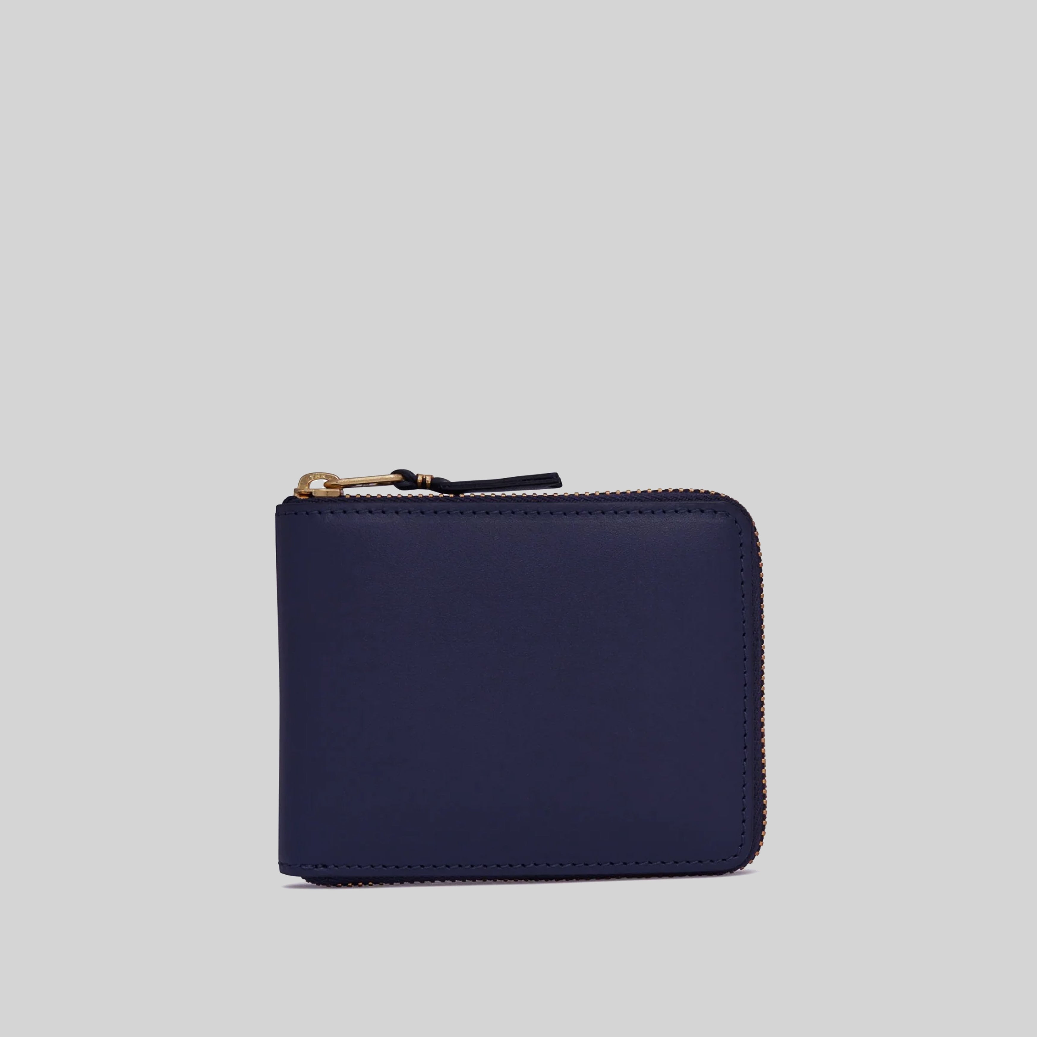 COMME DES GARCONS WALLET SA7100 CLASSIC COLOR NAVY Flanella Shop