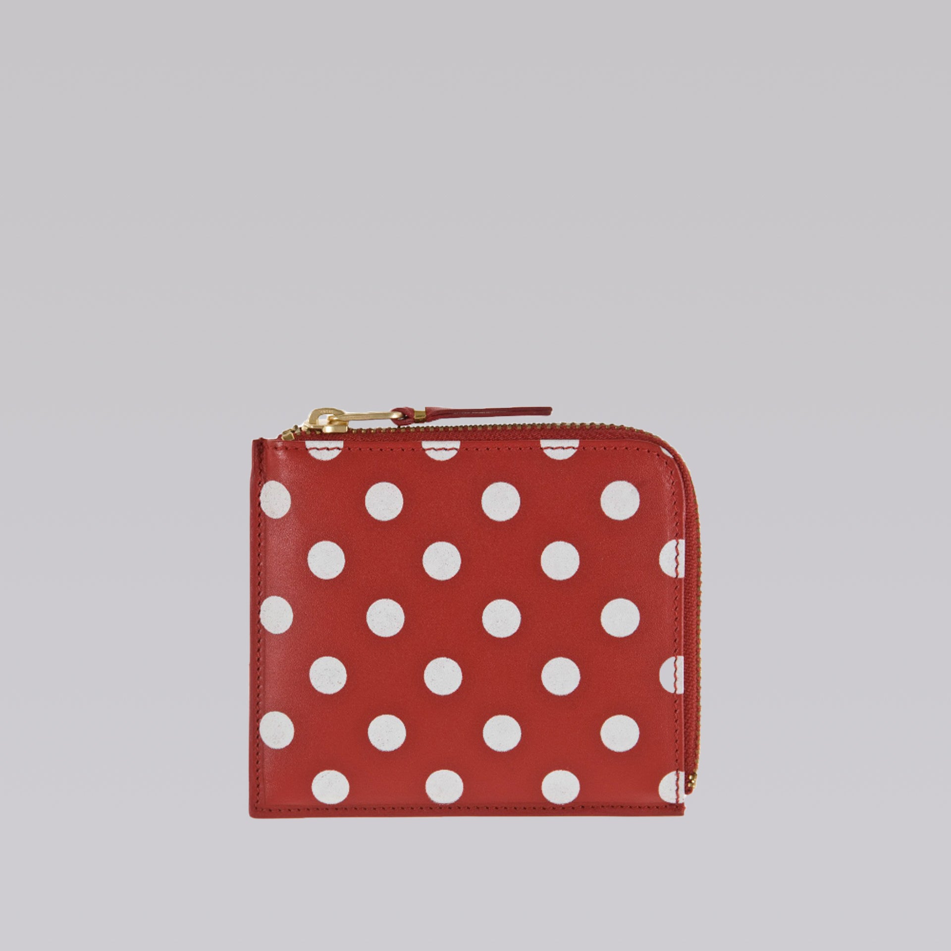 COMME DES GARCONS WALLET SA3100 POLKA DOTS RED – Flanella Shop