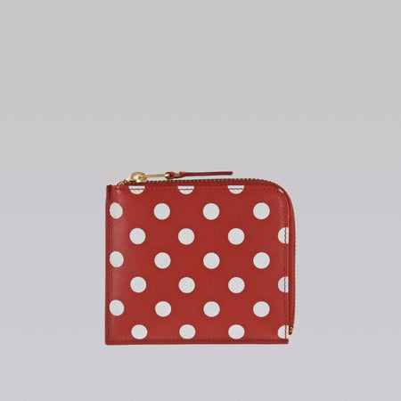 Leather Wallets Comme Des Garcons Sa3100pd Polka Dot Wallet COMME