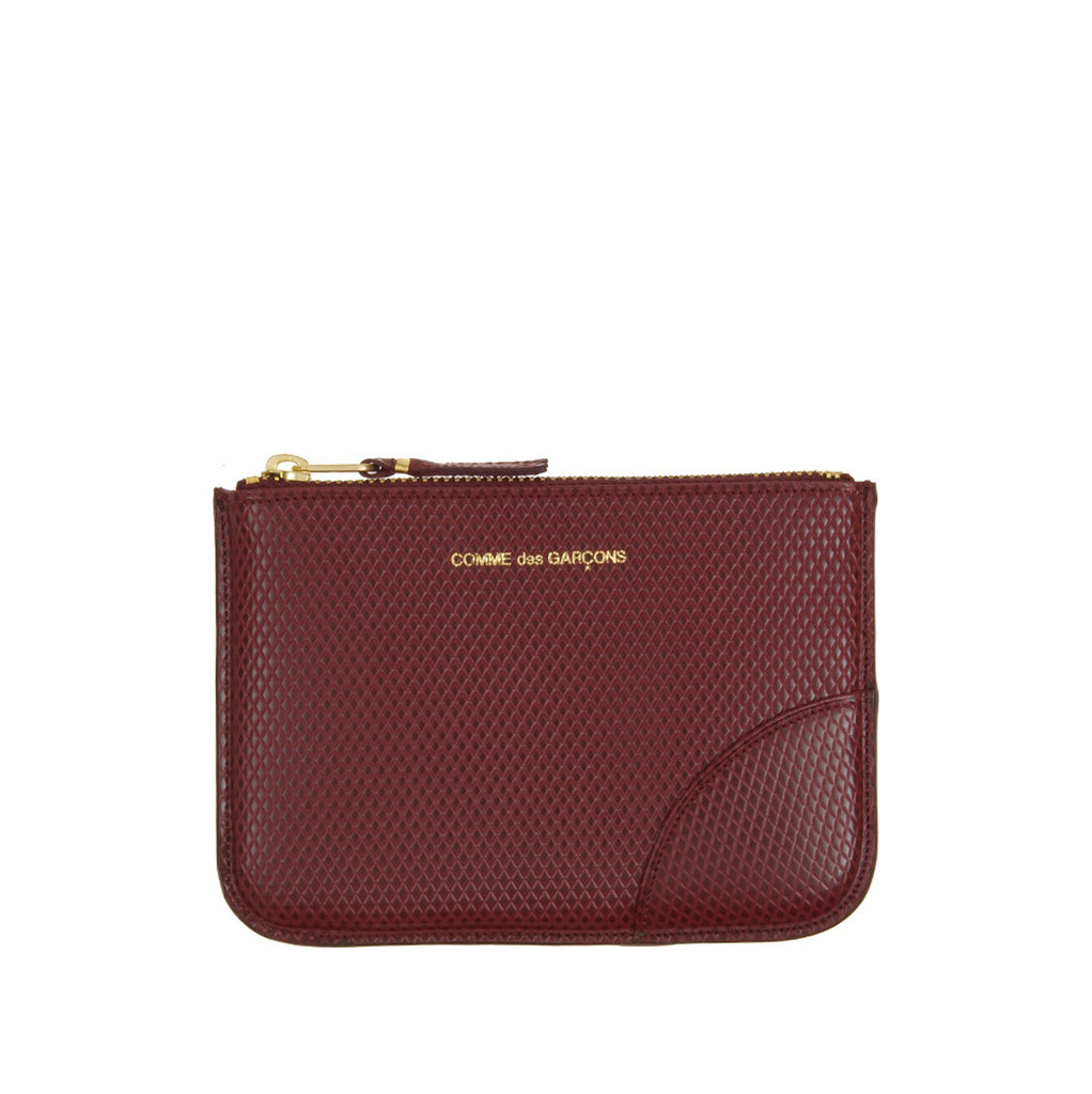 COMME DES GARCONS WALLET SA8100 LUXURY GROUP BURGUNDY 