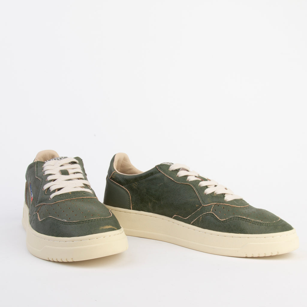 AUTRY SNEAKERS MEDALIST LOW AULM-SU 04 MILITARE 