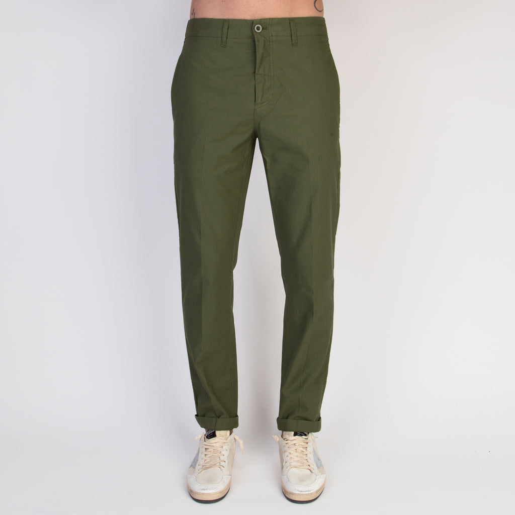 DEPARTMENT 5 TROUSERS UP007 1TS0091 715 MILITARY GREEN