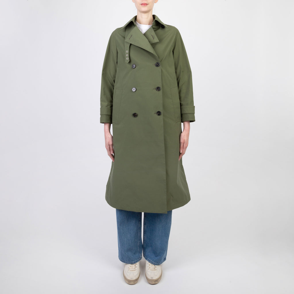 MACKINTOSH TRENCH COAT POLLY-M08709 AGN14 OLIVE