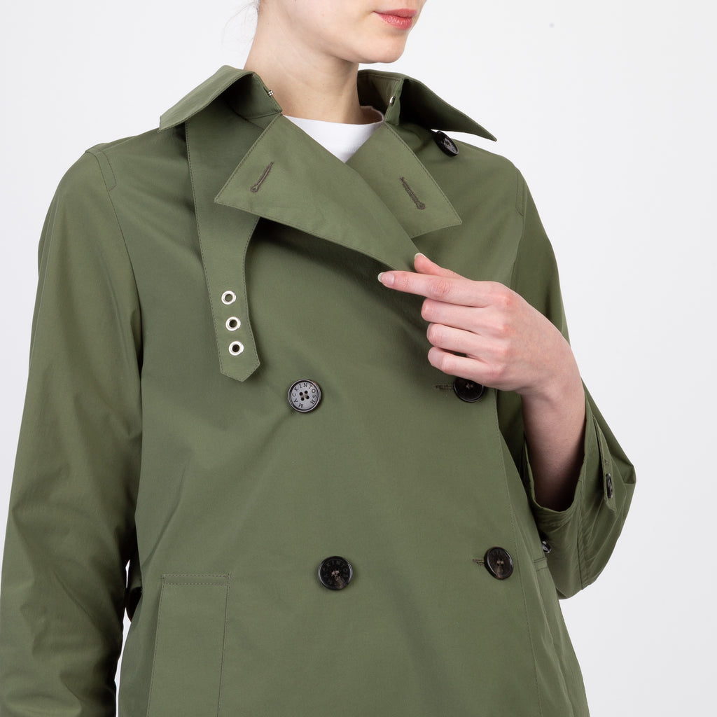 MACKINTOSH TRENCH COAT POLLY-M08709 AGN14 OLIVE