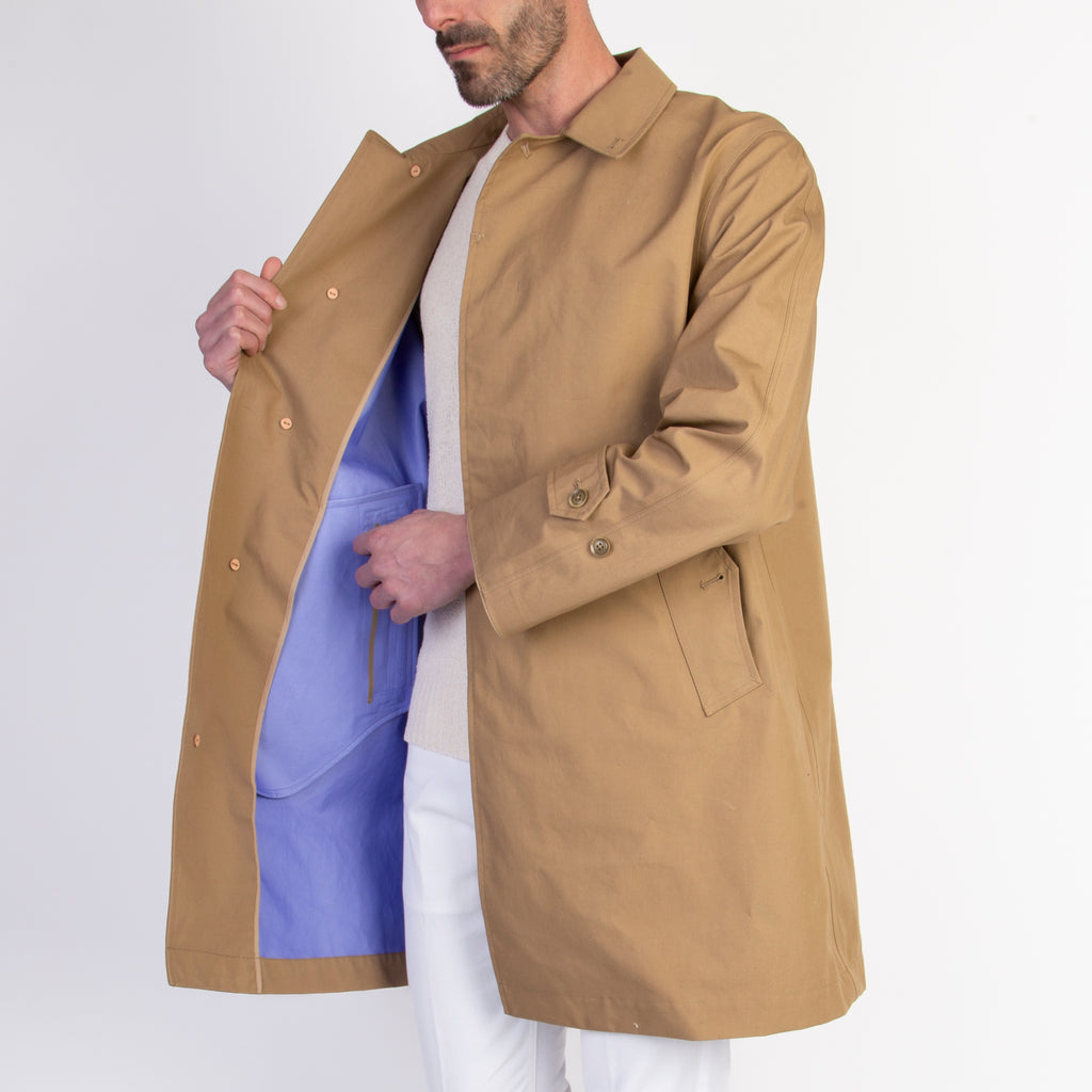NANAMICA TRENCH COAT SUBS302E BEIGE
