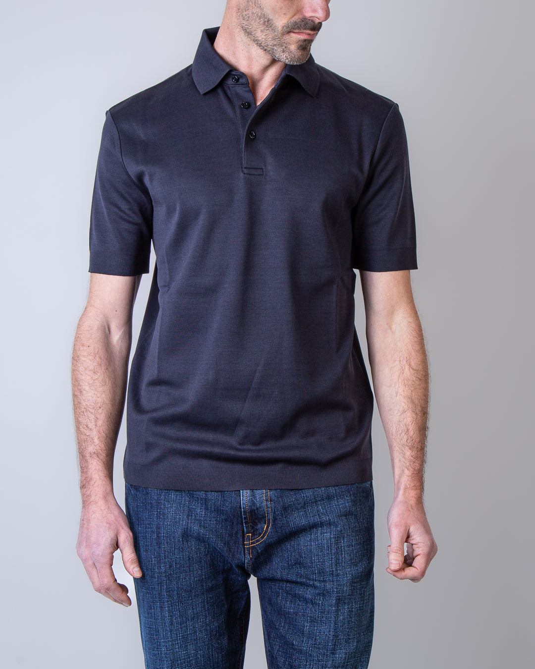 Herno polo JPL00125U 52059 9201 blue – Flanella Shop