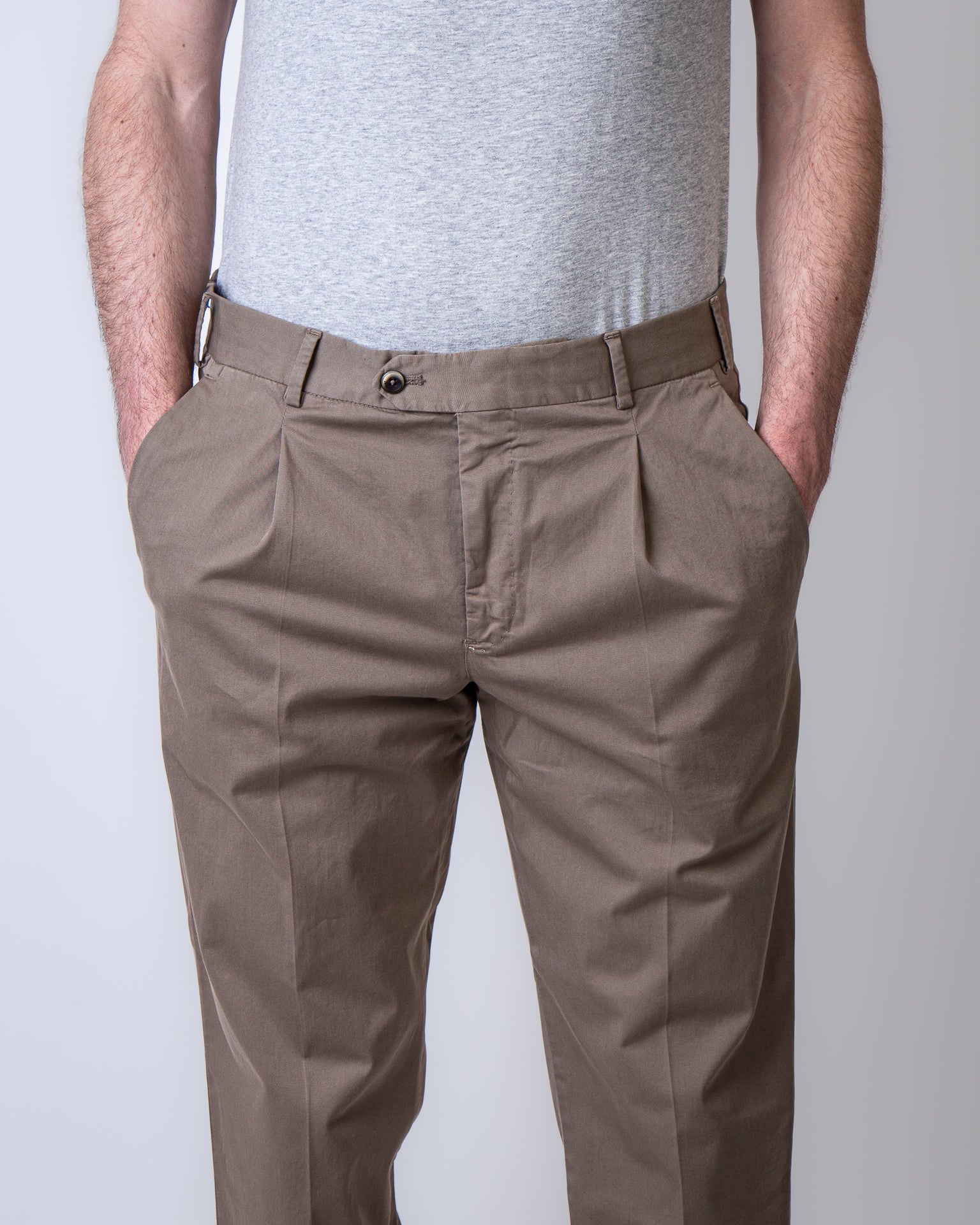 Pt Torino trousers ZTUFZA0CL1 PU42 Y121 dove grey – Flanella Shop