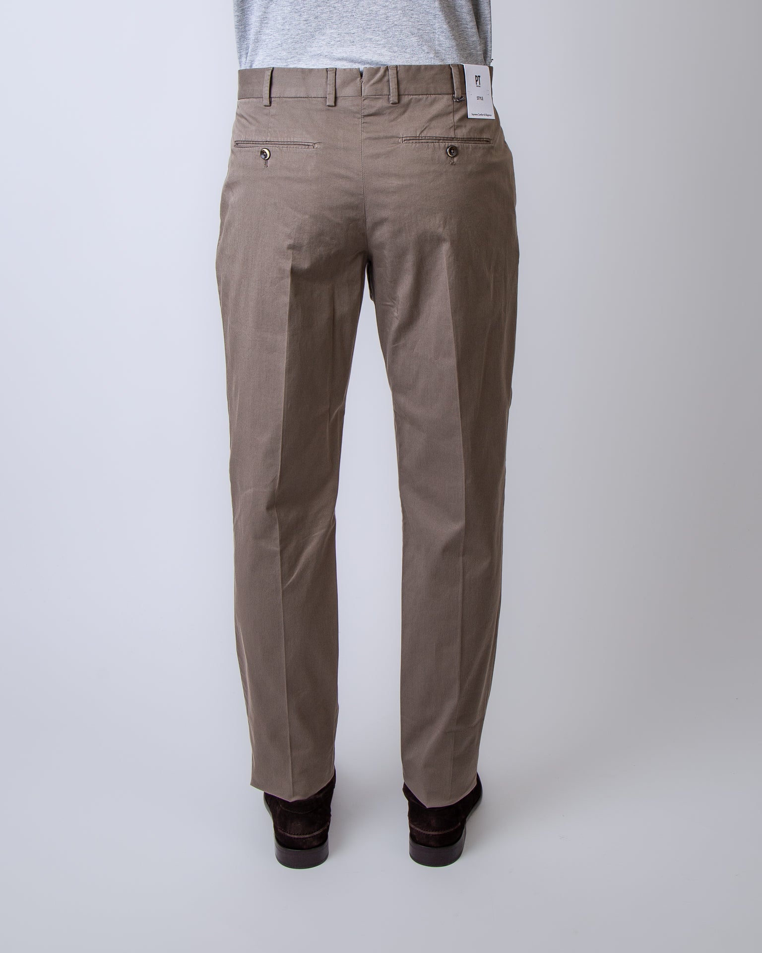 Pt Torino trousers ZTUFZA0CL1 PU42 Y121 dove grey – Flanella Shop