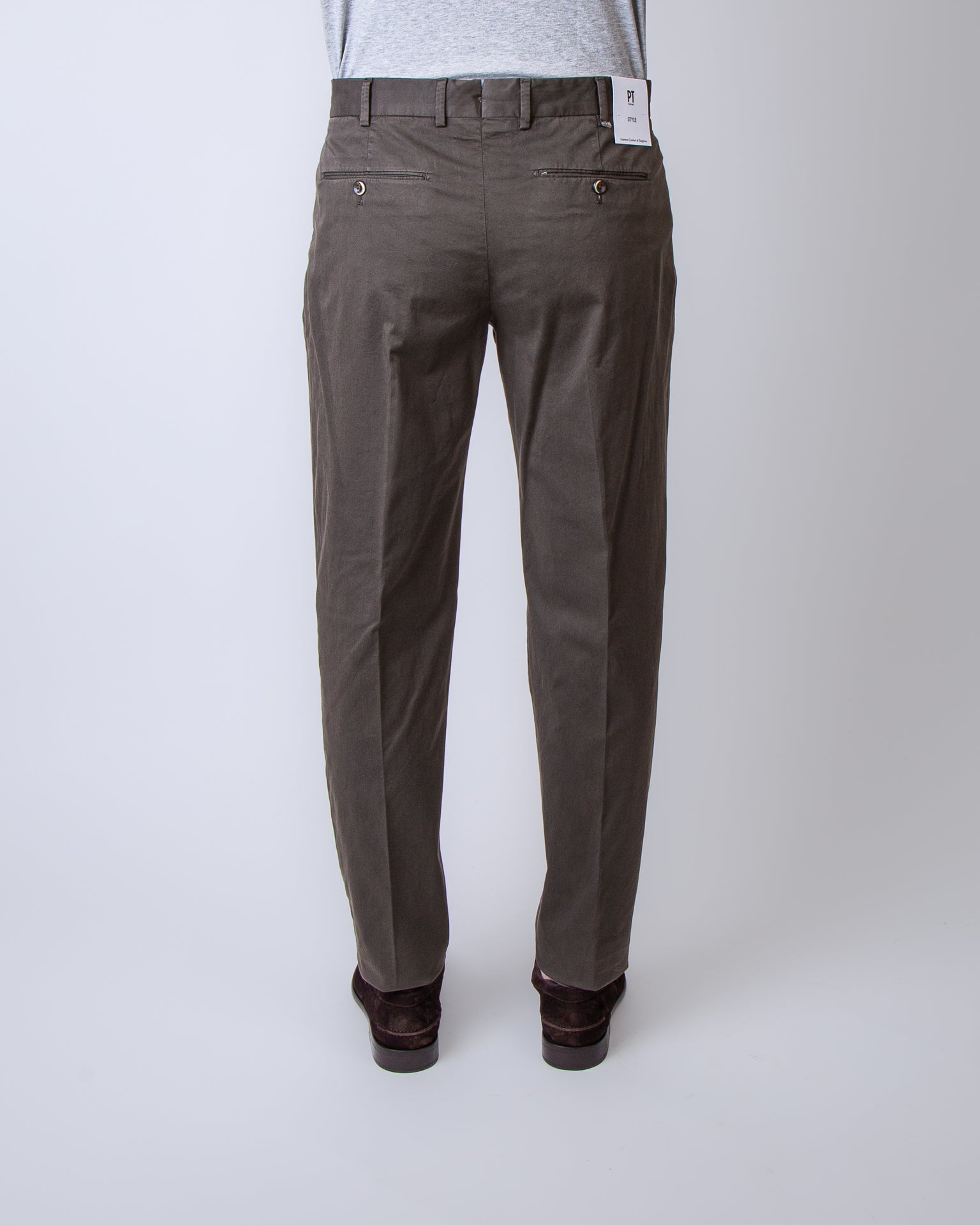 Pt Torino trousers ZTUFZA0CL1 PU42 Y177 brown – Flanella Shop