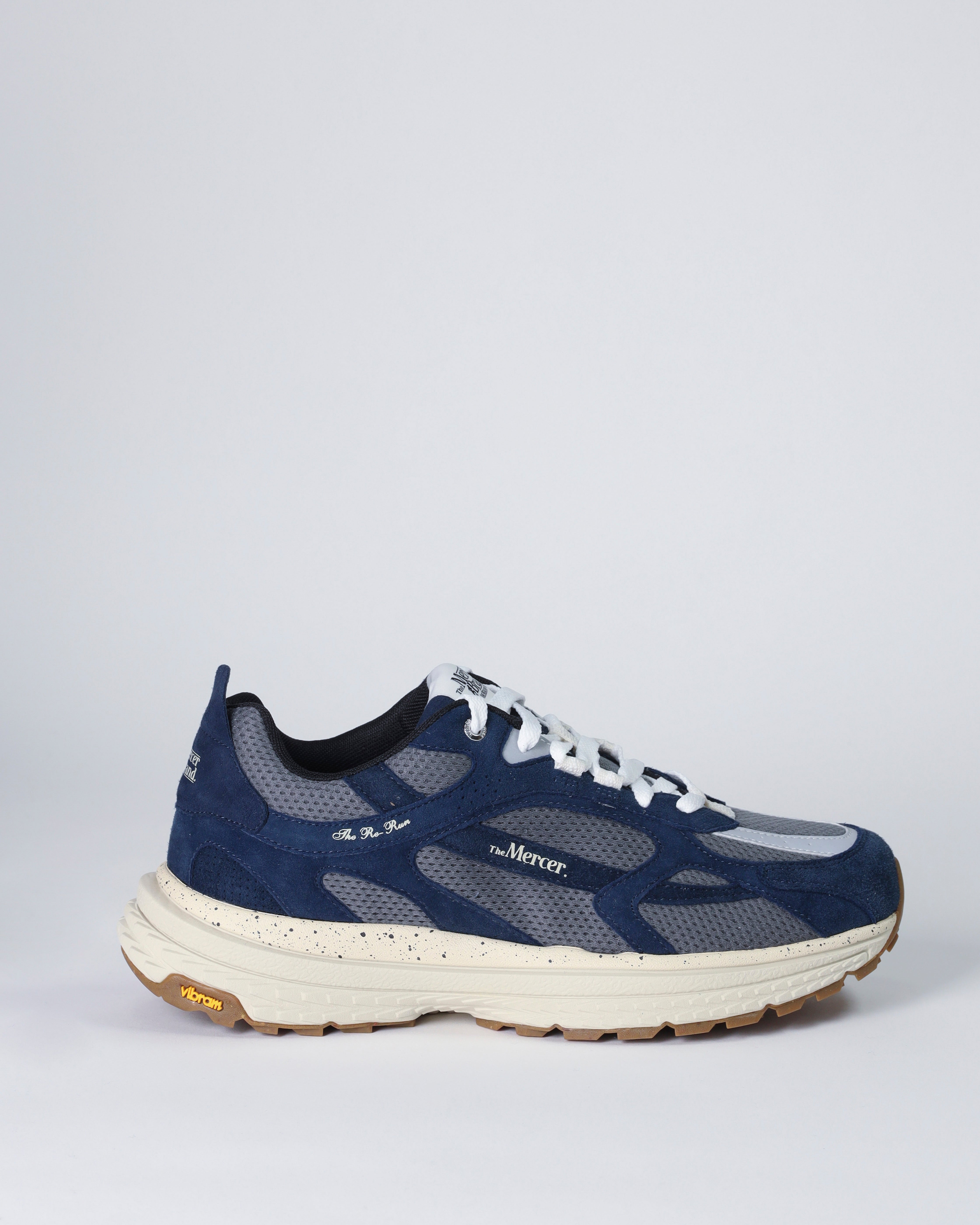 The Mercer brand men's sneakers ME261015 NAVY blue – Flanella Shop